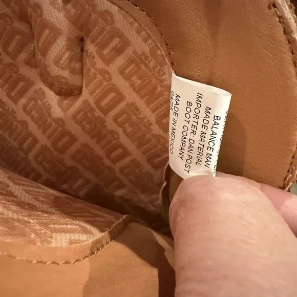 Try On/demo Dingo Women's Wild Fire Western Boots Brown Size 9 Dl2280 Cowboy - Picture 13 of 15